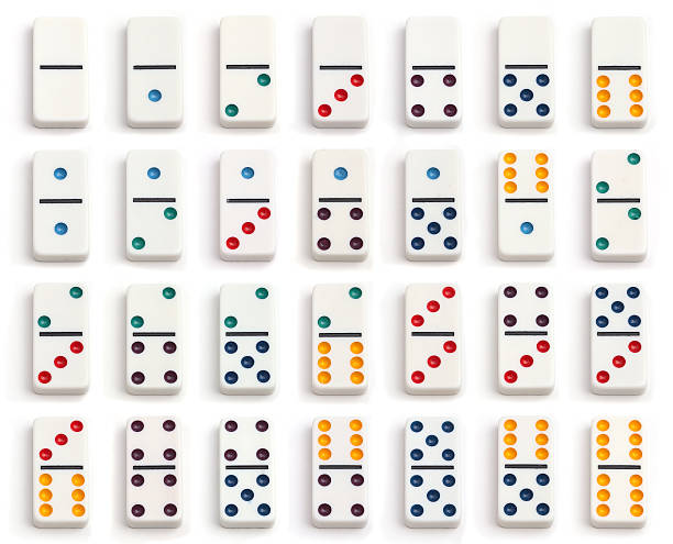 dominos - domino sport leisure activity group of objects photos et images de collection