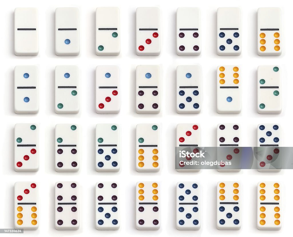 domino 설정 - 로열티 프리 도미노 스톡 사진