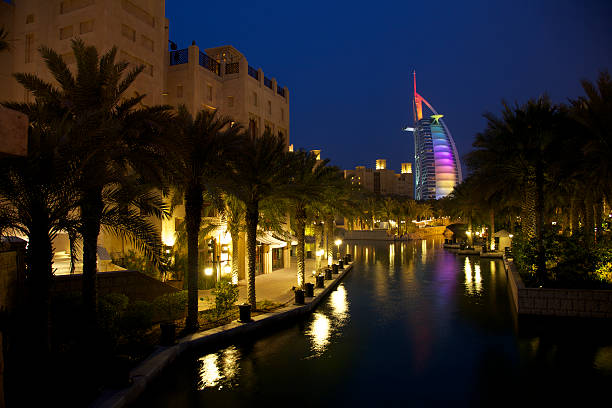 istock Burj Al Arab in Dubai at Night 147334904
