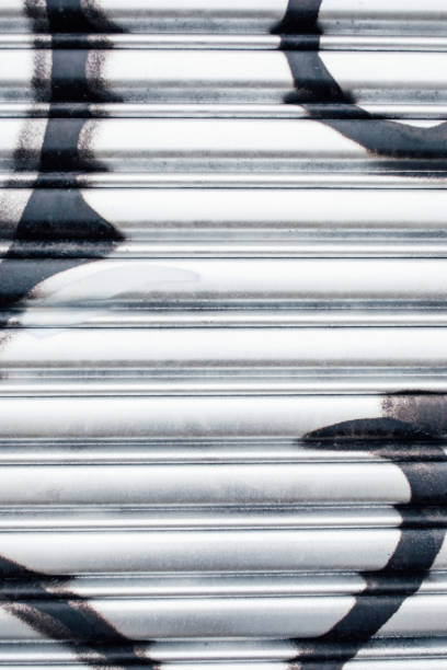 istock silver painted corrugated metal garage door 1473357460