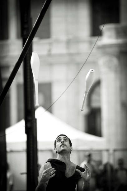 Valladolid, Spain AA May 27, 2011: Urban Artist of the Theathre Company