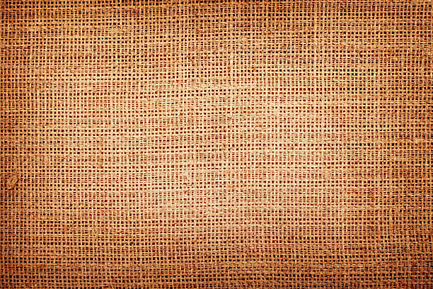 istock Closeup of an aged linen fabric as a texture background 147337299