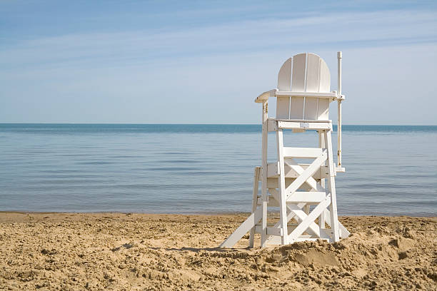 Lifeguard's Chair stock photo