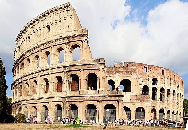 Colosseum in Rome, Italy stock photo