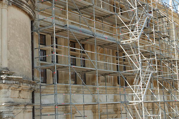 Cтоковое фото scaffold в здании
