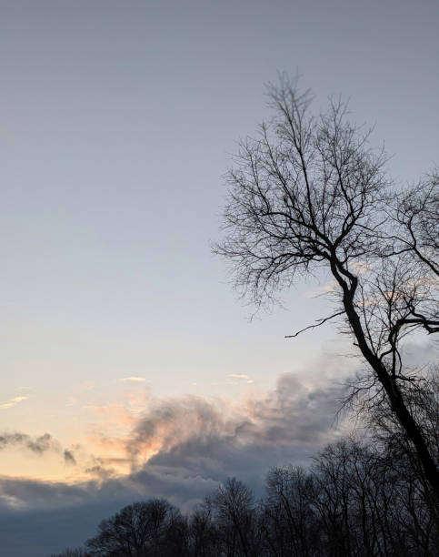 istock Late Winter Evening Sky in Pennsylvania 1473387478