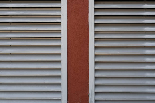istock Close-up of shutters in modern architecture 1473413747