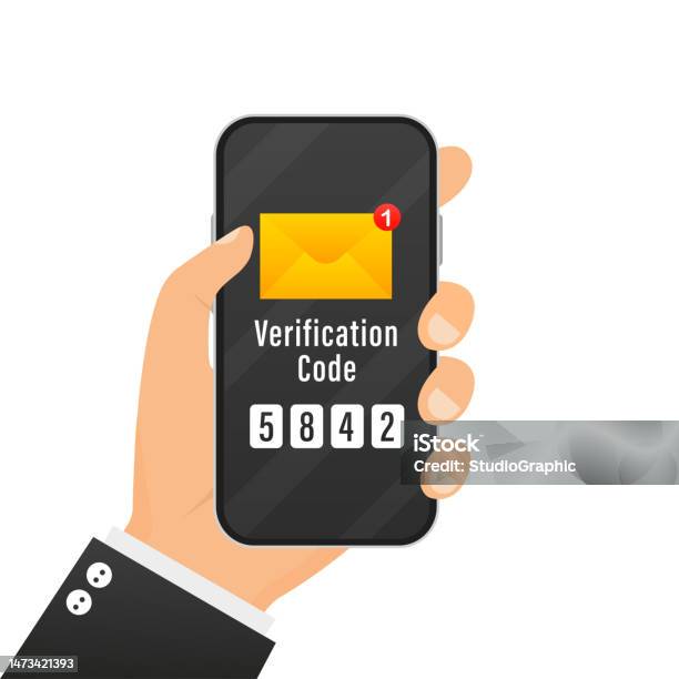 Verification Code Password Secure Notification Login Confirmation Or ...