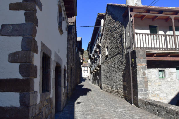 istock Generic view of the streets in Anso 1473422422