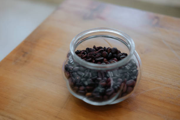 Coffee beans aesthetic stock photo