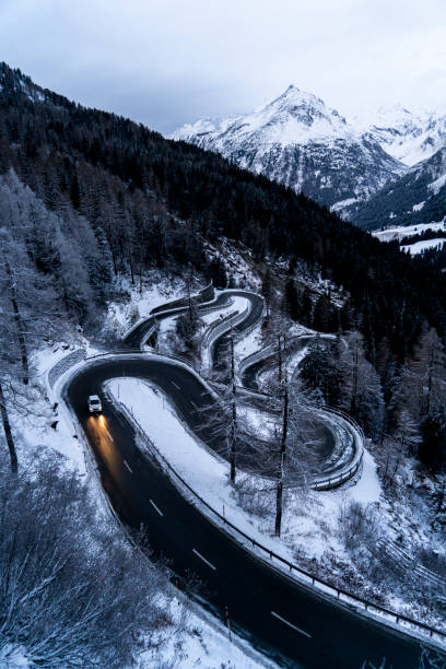 istock Maloja Pass, Mountain pass in Switzerland 1473440097