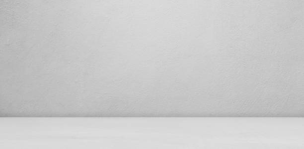istock Grey Cement Studio Room Background,Gray White Floor Wall,Kitchen Counter Bar Table Desk Backdrop,Stucco Texture Pattern Concrete Stone Loft Interior Material Rough Space Shelf Montage 1473443068