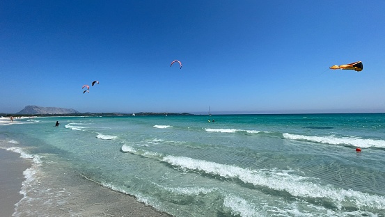 Gli splendidi colori di una delle più belle spiagge della Sardegna, spiaggia La Cinta in località San Teodoro