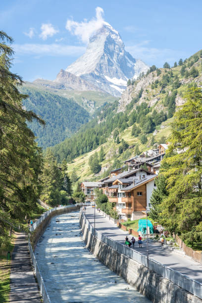 istock Zermatt and Matterhorn on the background, Switzerland 1473455138