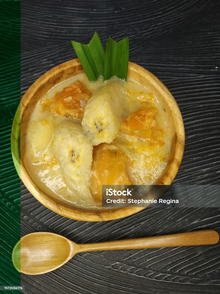 колак - индонезийский традиционный десерт - Стоковые фото Kolak роялти-фри