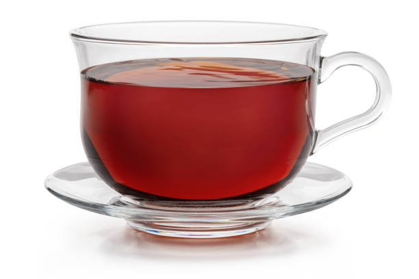 istock Cup of black tea on white background. File contains clipping path. 1473456606