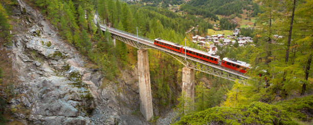 istock Zermatt, Switzerland. Gornergrat train banner 1473458918