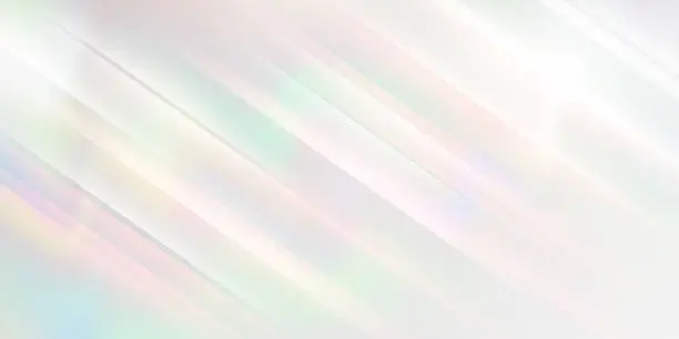Vector illustration of Vector illustration of abstract blurred iridescent rainbow prism light backdrop