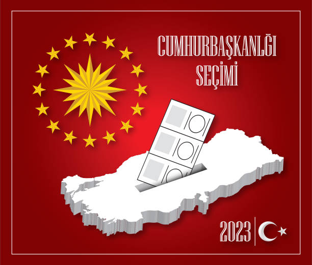 ilustrações de stock, clip art, desenhos animados e ícones de cumhurbaşkanliği  seçi̇mi̇ 2023 oy verme - secretary of state
