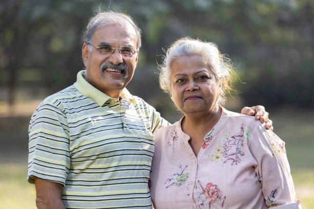 istock Senior couple spending leisure time at park. 1473471964
