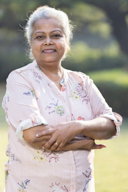 istock Senior woman looking at camera 1473472097