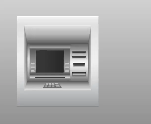 Vector illustration of ATM vector illustration