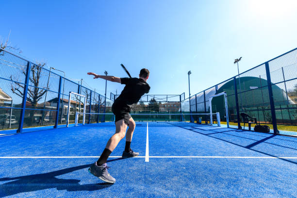 istock Young people playing Padel Tennis 1473484668