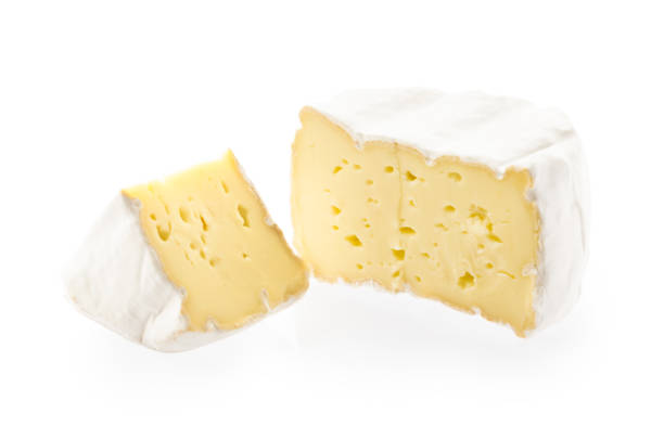 istock Brie cheese isolated on white background with clpping path without shadow 1473491458