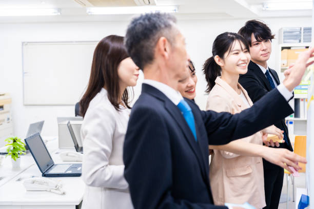 istock Office members exchanging diverse opinions 1473492231