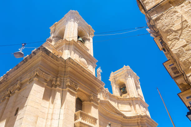 istock Church in Valletta old town,  Malta 1473493103