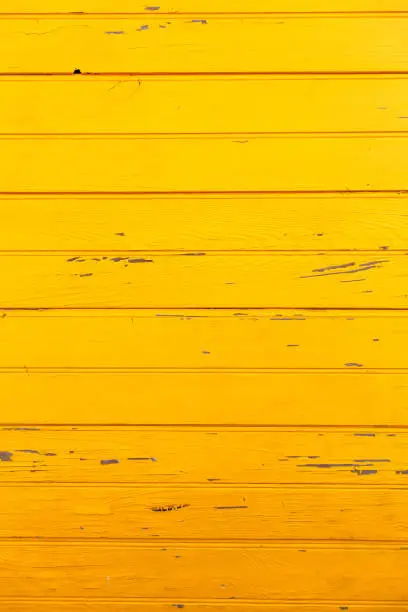 Photo of Yellow Wooden Background