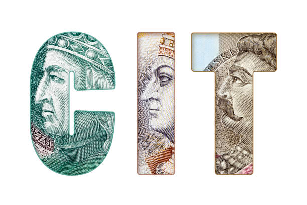 istock CIT Text Made of Polish Banknotes on White 1473495323