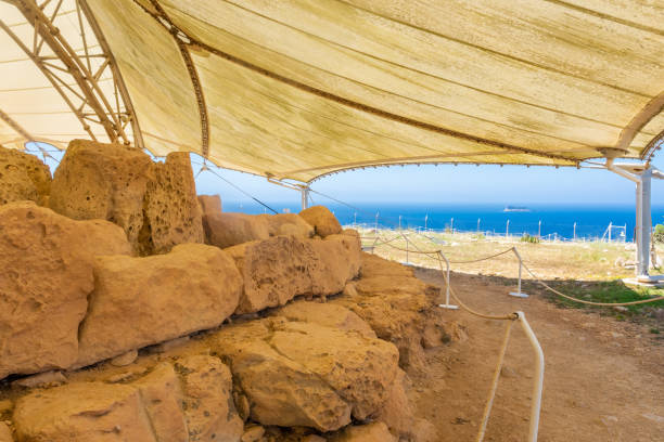 istock Megalithic ancient temple at the Hagar Qim Complex in Qrendi  Malta 1473496200