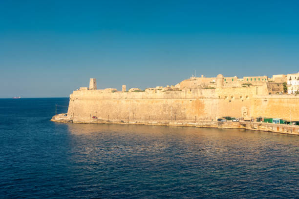 istock Walls of Valletta at sunset,  Malta 1473503168