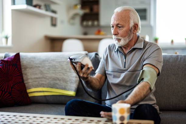 istock Measuring blood pressure with sphygmomanometer . 1473506957