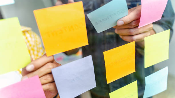 istock Startup business team discussing in strategy work process at modern office, Selected focus. 1473507913