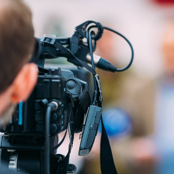 istock TV Camera at a Local Media Conference 1473513087
