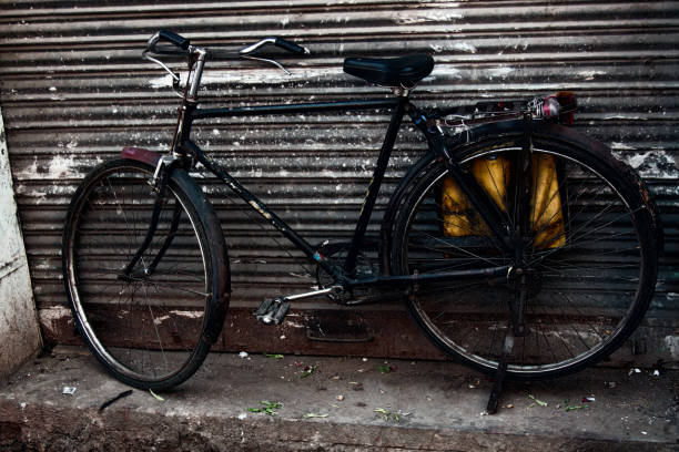 decorated bike in the streets of Jaipur, Rajasthan, India