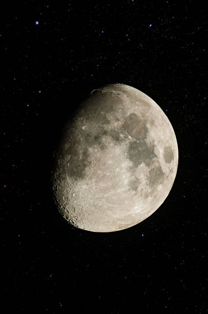 istock Moon on the starry sky close-up 1473514769
