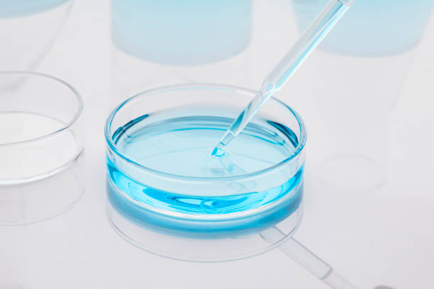 istock Chemical instrument glassware 1473517486