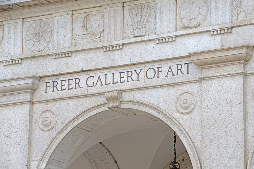 The Freer Gallery of Art is an art museum of the Smithsonian Institution in Washington, D.C. focusing on Asian art. The Freer and the Arthur M. Sackler Gallery together form the National Museum of Asian Art in the United States.