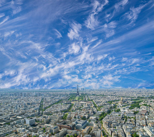 istock Paris skyline (cloudy summer day) , France 1473527291