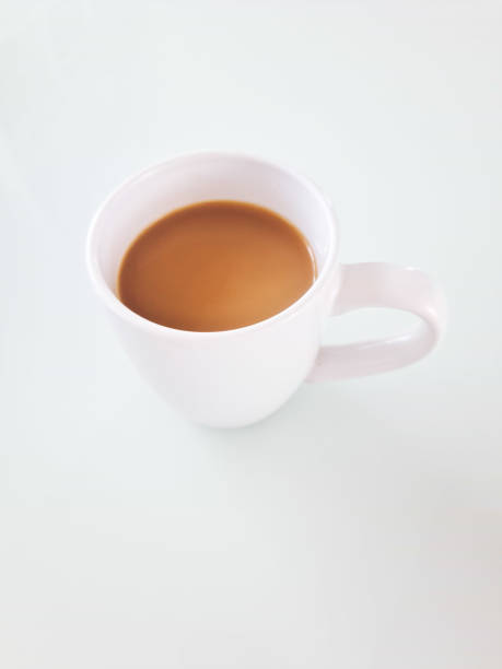 istock Mug with coffee and milk 1473527407