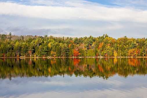 Autumn, Maine, Lake, Famous Place, Mount Desert Island