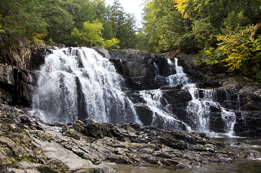 Houston Brook Falls in Maine