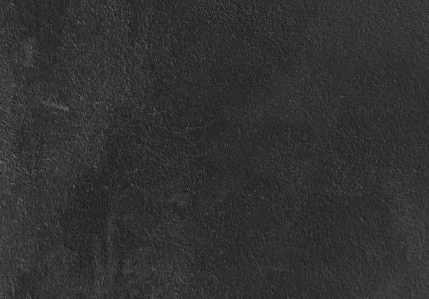 벡터의 고르지 않은 약간 광택 콘크리트 벽 표면 - 눈에 보이는 자연스러운 각인, 더러움 및 결함이 있는 수제 짙은 회색 질감 - 추상적인 배경 - 현대 원본 스톡 일러스트레이션 - concrete wall concrete backgrounds stone stock illustrations