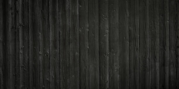 istock Black Wood Panels Texture Background 1473544512