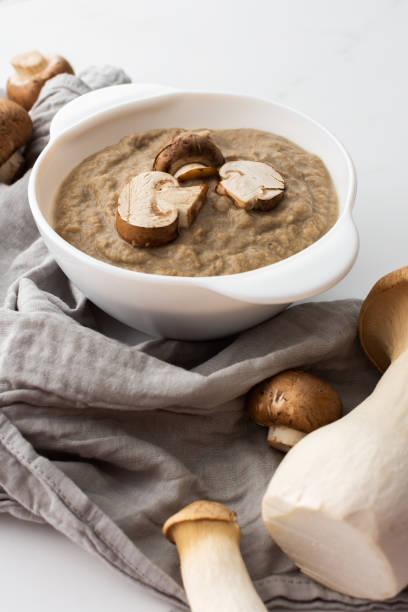 istock Mushroom cream soup 1473546096