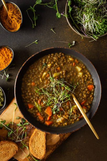 istock Healthy lentil soup 1473546118