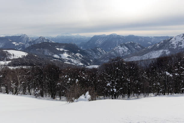 istock View of mountain with snow in Lombardy 1473546503